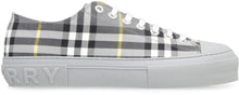 Load image into Gallery viewer, Checked canvas sneakers