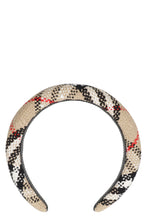 Load image into Gallery viewer, Vintage check motif headband