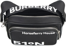 Load image into Gallery viewer, Horseferry print nylon backpack