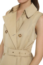 Load image into Gallery viewer, Double breasted trench dress