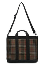 Load image into Gallery viewer, Vintage Check print tote