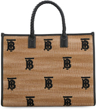Load image into Gallery viewer, Freya raffia tote bag