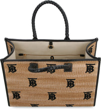 Load image into Gallery viewer, Freya raffia tote bag