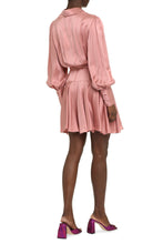 Load image into Gallery viewer, Silk wrap-dress