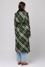 Load image into Gallery viewer, Cotton gabardine long trench coat