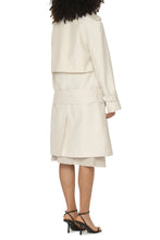 Load image into Gallery viewer, Silk blend trench coat