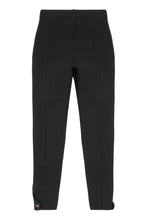 Load image into Gallery viewer, Jodhpur trousers in stretch cotton with a pinstripe pattern