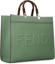 Load image into Gallery viewer, Sunshine leather tote