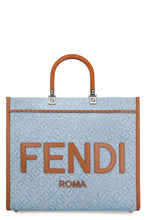 Load image into Gallery viewer, Sunshine denim tote
