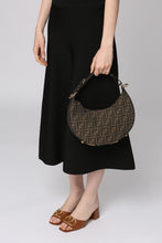 Load image into Gallery viewer, Fendigraphy Fabric hobo-bag