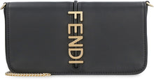 Load image into Gallery viewer, Fendigraphy leather wallet on chain