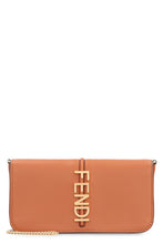 Load image into Gallery viewer, Fendigraphy leather wallet on chain