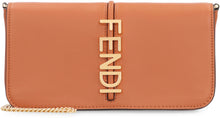 Load image into Gallery viewer, Fendigraphy leather wallet on chain