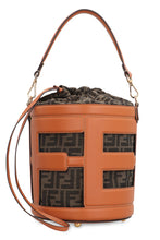 Load image into Gallery viewer, Fendi Step Out canvas bucket bag