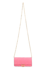 Load image into Gallery viewer, Baguette leather wallet on chain