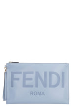 Load image into Gallery viewer, Leather flat pouch