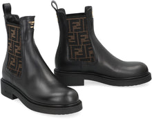 Load image into Gallery viewer, Biker Fendi Leather Thread