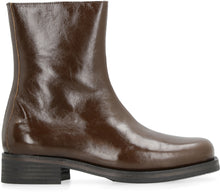 Load image into Gallery viewer, Camion leather ankle boots