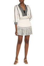Load image into Gallery viewer, Fringed tweed dress