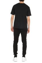 Load image into Gallery viewer, Cotton crew-neck T-shirt