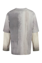 Load image into Gallery viewer, Cotton crew-neck T-shirt