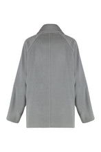 Load image into Gallery viewer, Double-breasted wool blazer