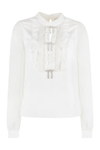 Load image into Gallery viewer, Embellished appliqué blouse