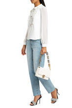 Load image into Gallery viewer, Embellished appliqué blouse
