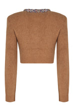 Load image into Gallery viewer, Cardigan in blend of alpaca wool