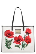 Load image into Gallery viewer, Canvas and leather shopping bag