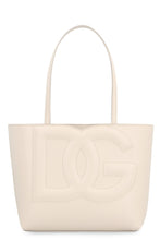 Load image into Gallery viewer, Logo leather tote