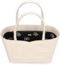 Load image into Gallery viewer, Logo leather tote