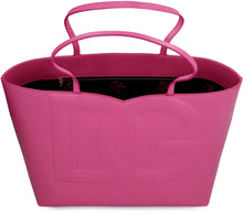 Load image into Gallery viewer, DG Logo leather tote