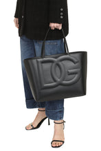 Load image into Gallery viewer, DG Logo leather tote bag