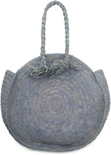 Load image into Gallery viewer, Boribory L raffia tote bag