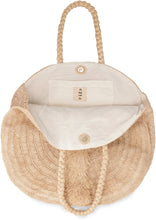 Load image into Gallery viewer, Boribory L raffia tote bag