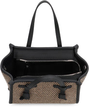 Load image into Gallery viewer, Miss Marcella Herringbone fabric handbag