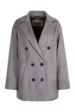 Load image into Gallery viewer, Double-breasted wool coat