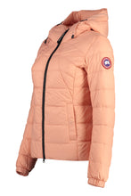 Load image into Gallery viewer, Abbott Hooded techno fabric down jacket