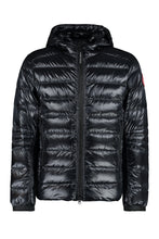 Load image into Gallery viewer, Crofton hooded full-zip down jacket