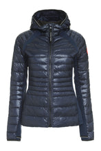 Load image into Gallery viewer, Hybridge hooded light-weight down jacket