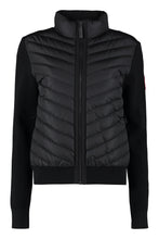 Load image into Gallery viewer, Hybridge knit jacket with padded panel
