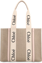 Load image into Gallery viewer, Woody linen tote bag