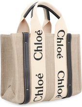 Load image into Gallery viewer, Woody linen mini tote bag