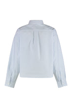Load image into Gallery viewer, Boyfriend shirt in cotton stripes