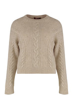 Load image into Gallery viewer, Boxy sweater in blended alpaca