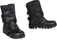 Load image into Gallery viewer, Rubber and leather boots