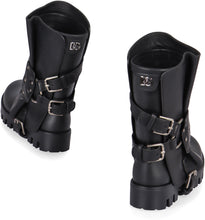 Load image into Gallery viewer, Rubber and leather boots