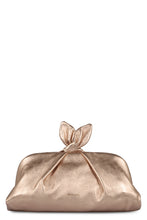 Load image into Gallery viewer, Bow Tie leather clutch
