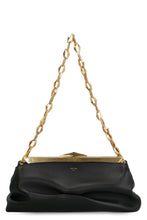 Load image into Gallery viewer, Diamond Frame leather clutch
